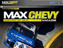 Tablet Screenshot of maxchevy.com